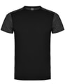 Heren Sportshirt Roly Zolder Zwart-heather zwart